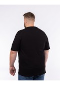 T-shirt grande taille noir