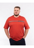 T-shirt grande taille rouge