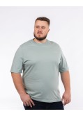 T-shirt logo dans le dos grande taille vert