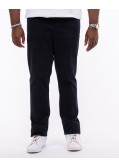 Pantalon chino twill grande taille bleu marine