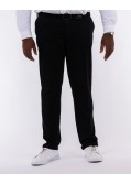 Pantalon chino grande taille avec ceinture noir