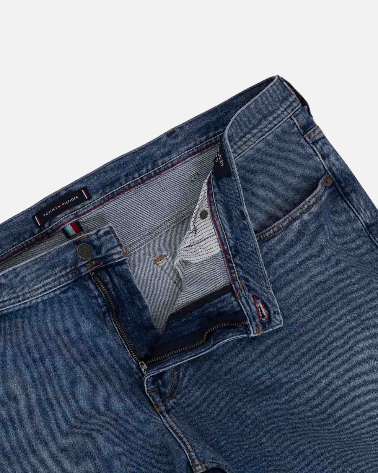 Jean regular stretch grande taille bleu indigo