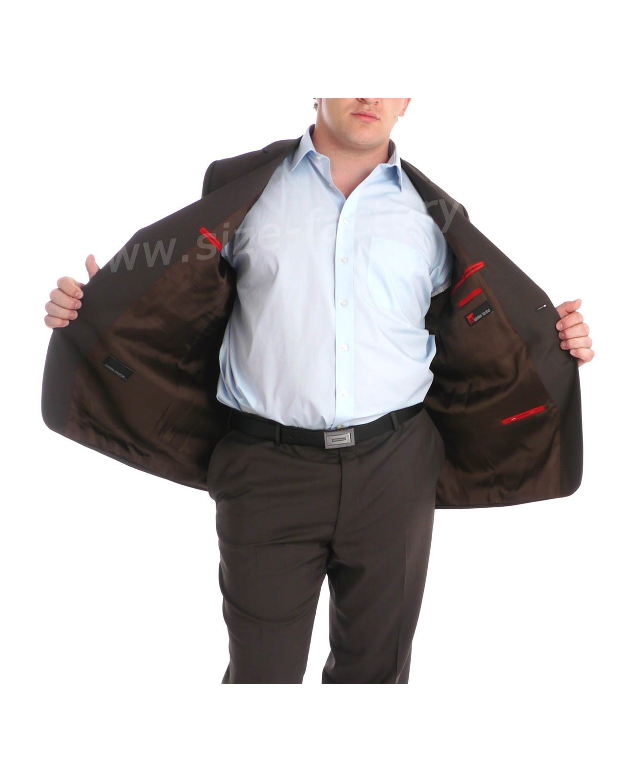 Pantalon de costume Excellence Chocolat