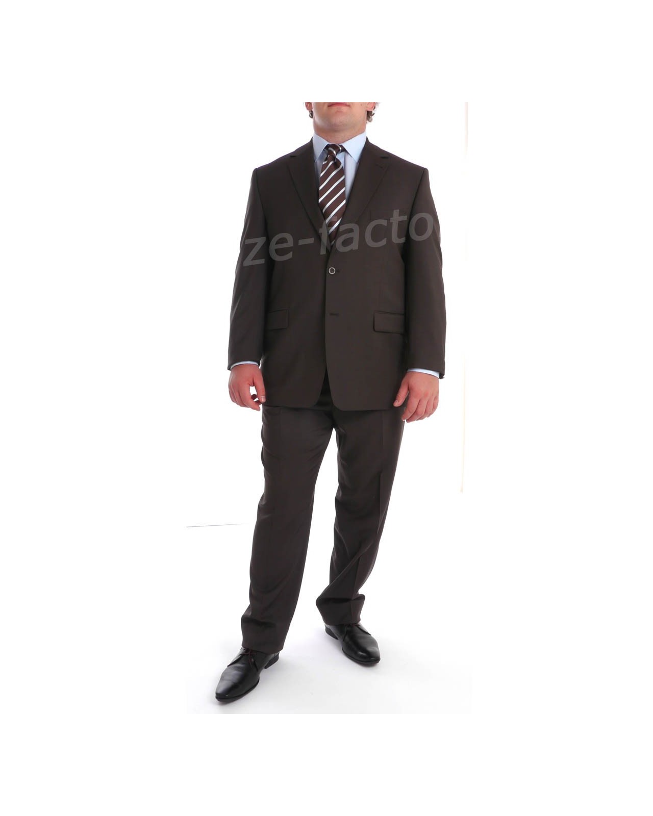 Pantalon de costume Excellence Chocolat