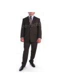 Pantalon de costume Excellence Chocolat