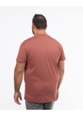 T-shirt grande taille rouge