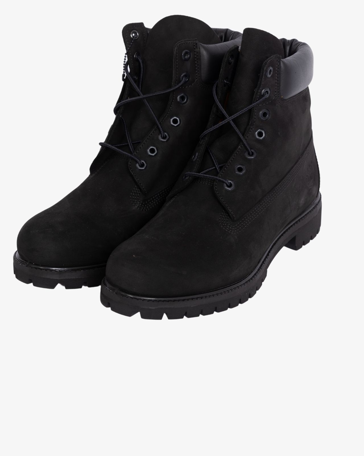 Bottines 6 inch Premium en cuir grande taille noir