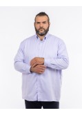 Chemise piqué grande taille non iron violet