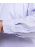 Chemise piqué grande taille non iron violet