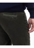 Pantalon chino grande taille vert kaki