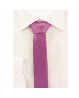 Cravate en polyester lilas extra-longue 160 cm -
