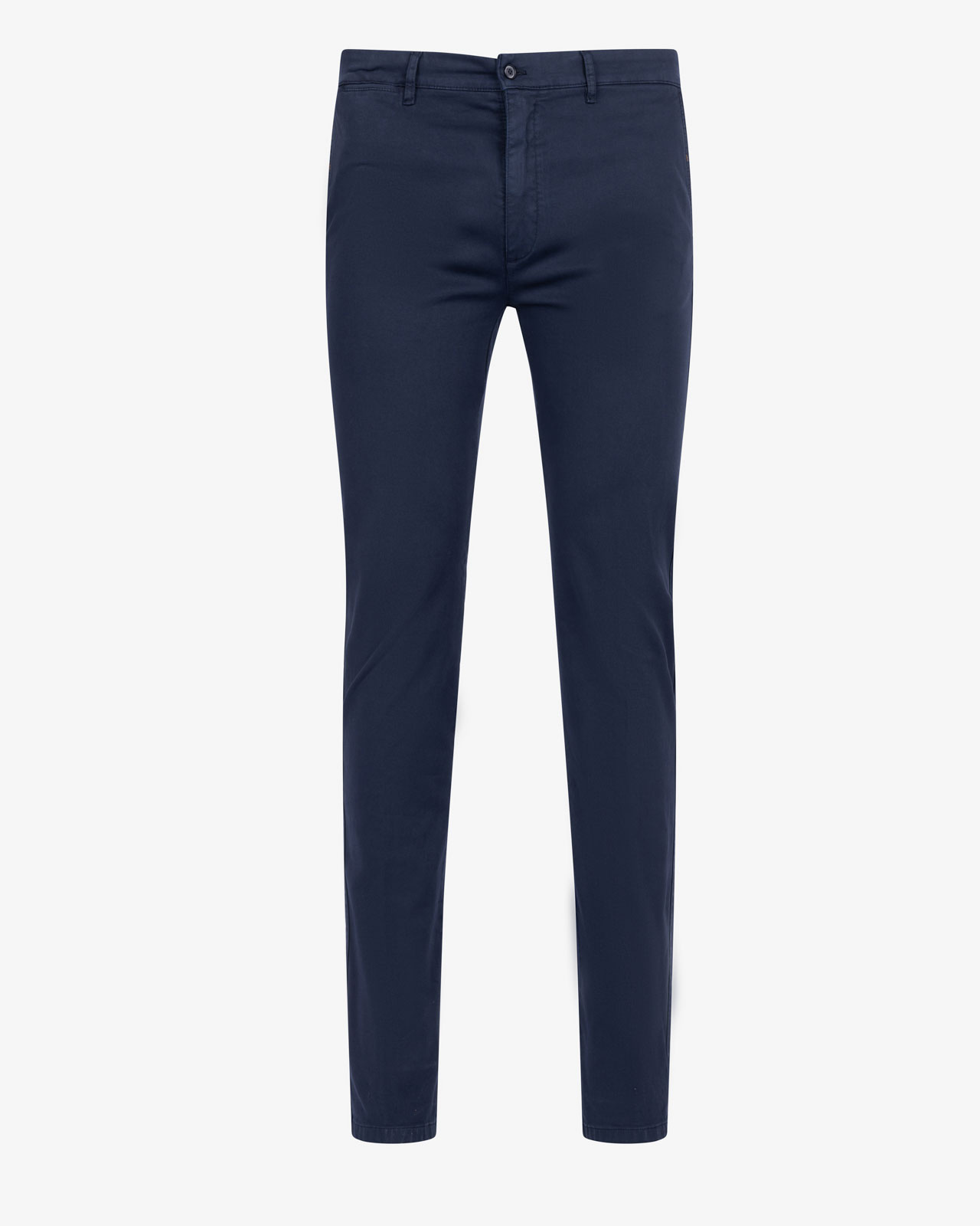 Pantalon chino armuré pour homme grand bleu marine