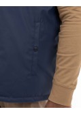 Imperméable sans manches réversible grande taille bleu marine