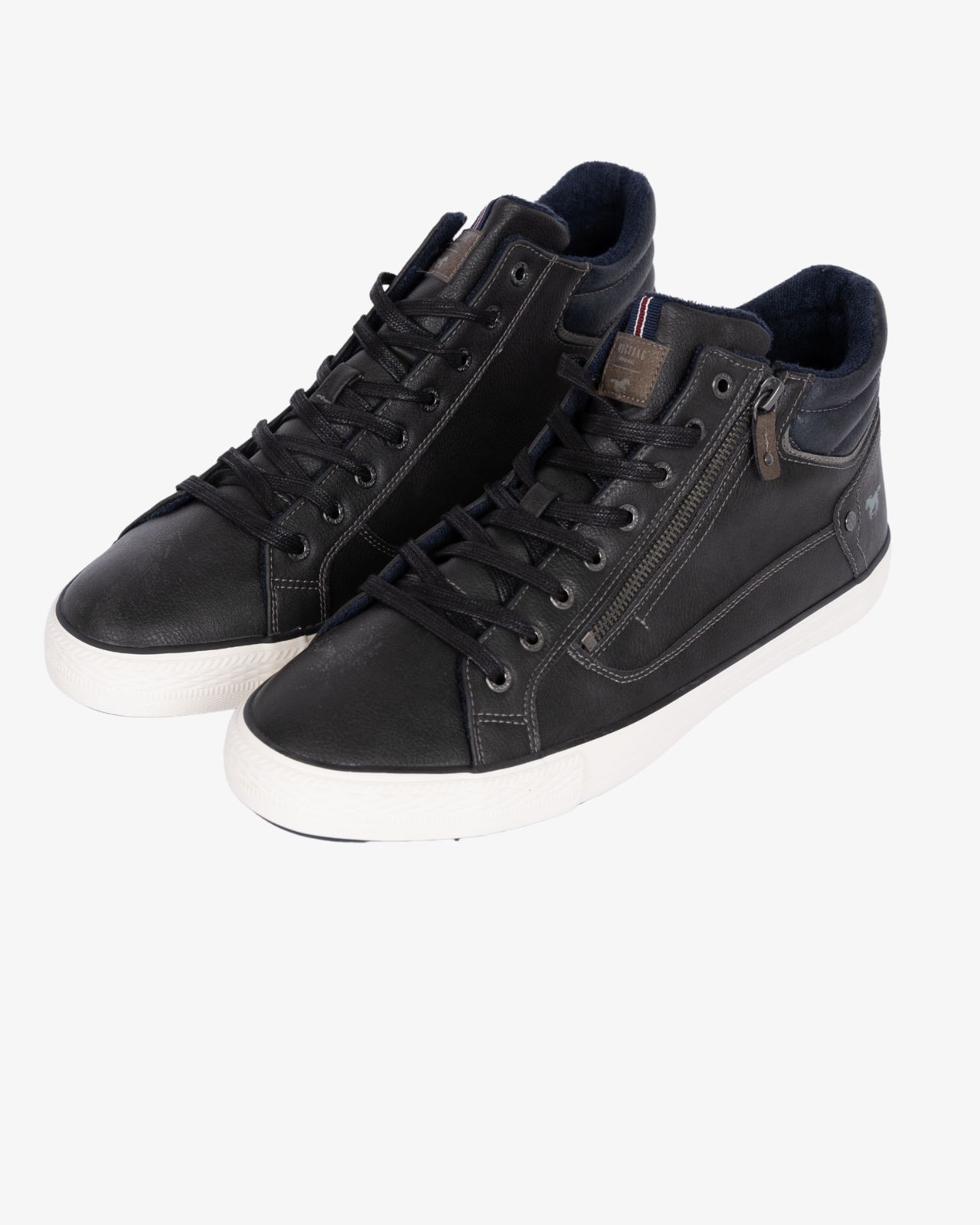 Sneakers montantes grande taille gris