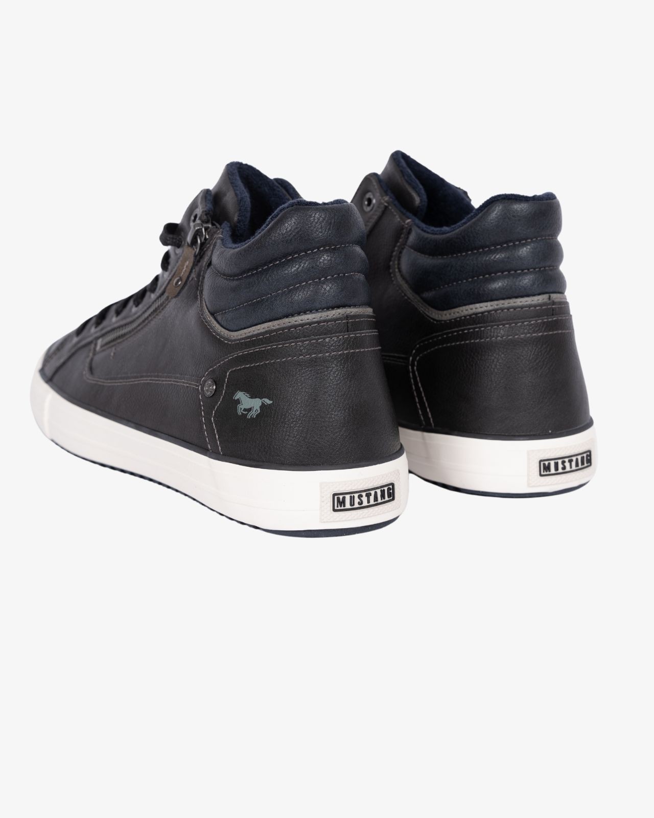 Sneakers montantes grande taille gris