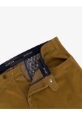 Pantalon chino grande taille jaune