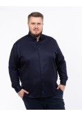 Chemise grande taille bleu marine