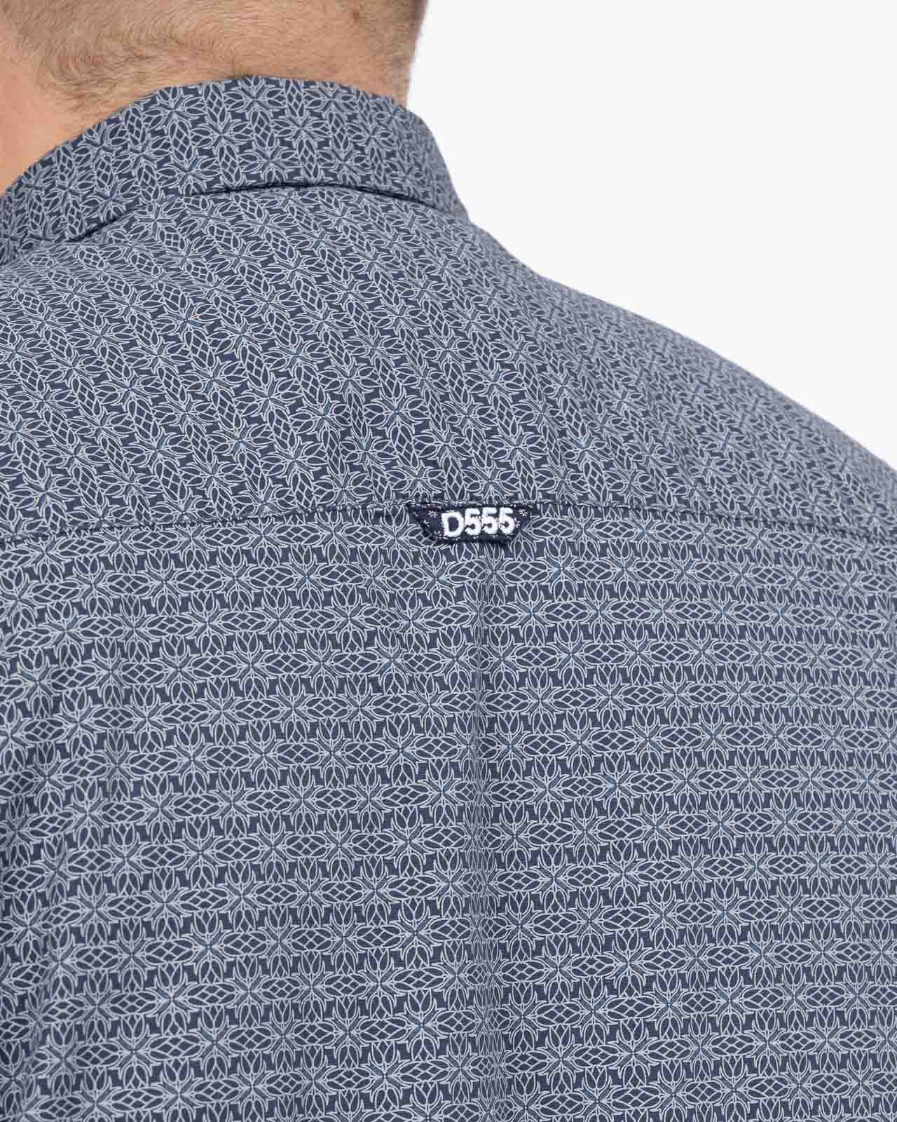 Chemise grande taille bleu