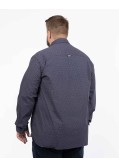 Chemise grande taille bleu marine
