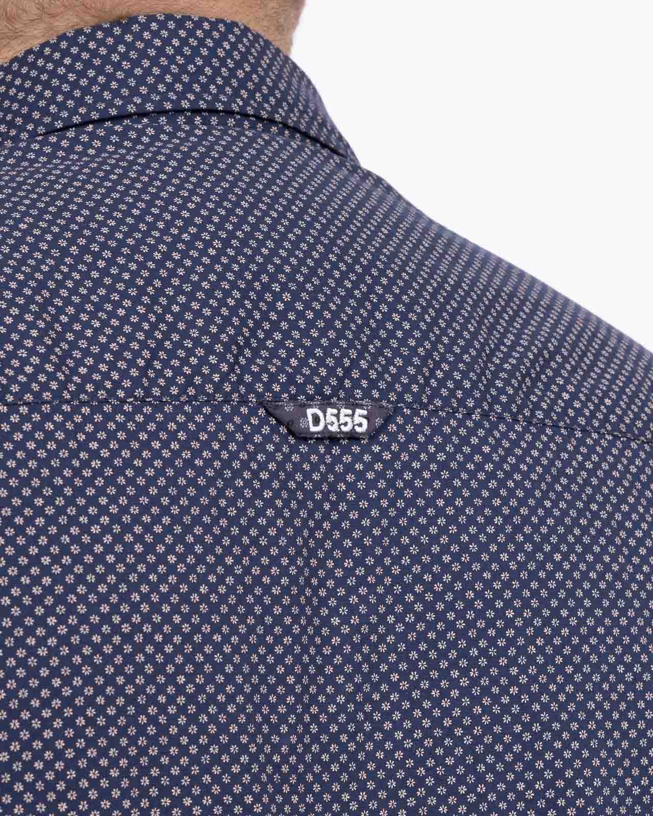 Chemise grande taille bleu marine