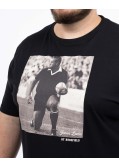 T-shirt Lomu grande taille noir