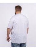 T-shirt grande taille blanc