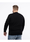 Pull mérinos grande taille noir