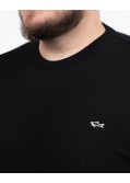 Pull mérinos grande taille noir