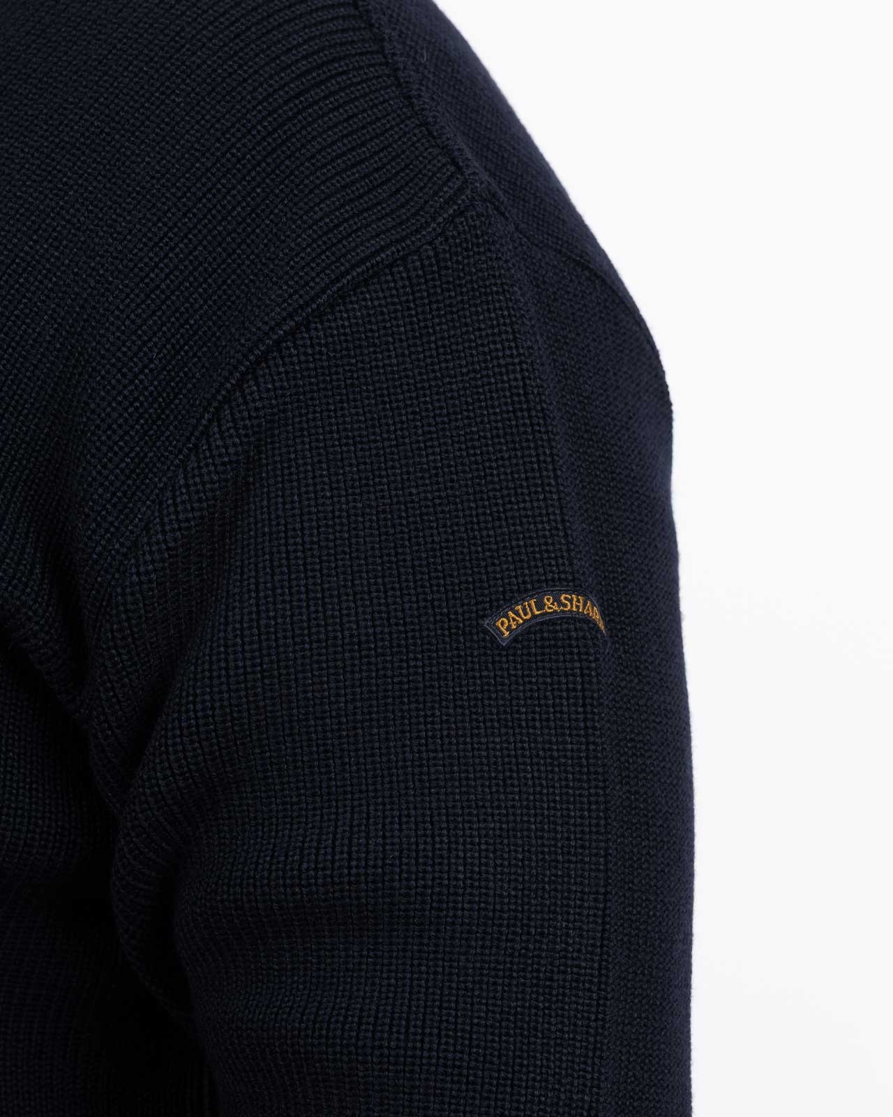 Pull grande taille bleu marine