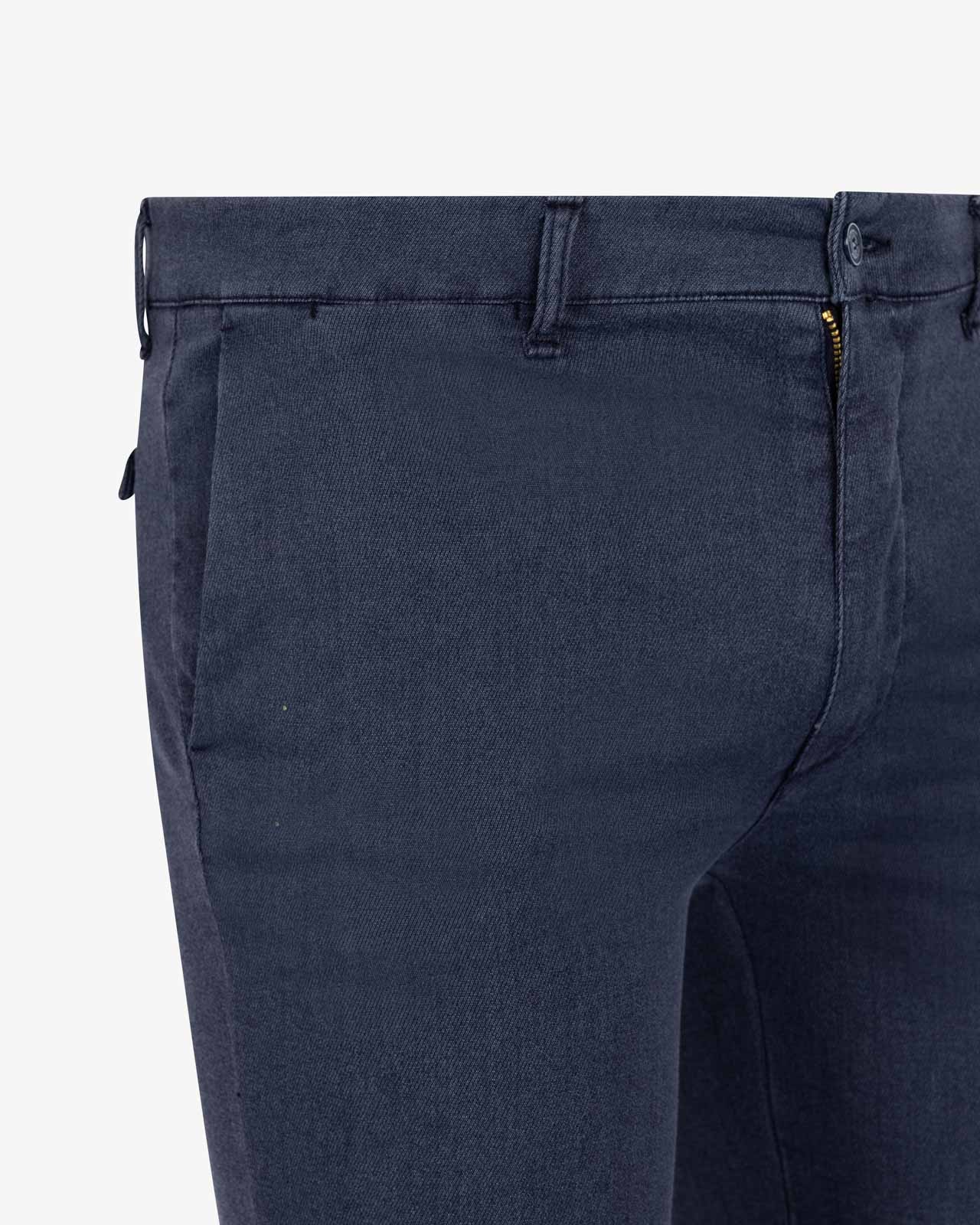 Pantalon chino pour homme grand bleu marine