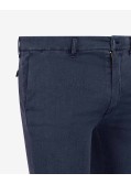 Pantalon chino pour homme grand bleu marine