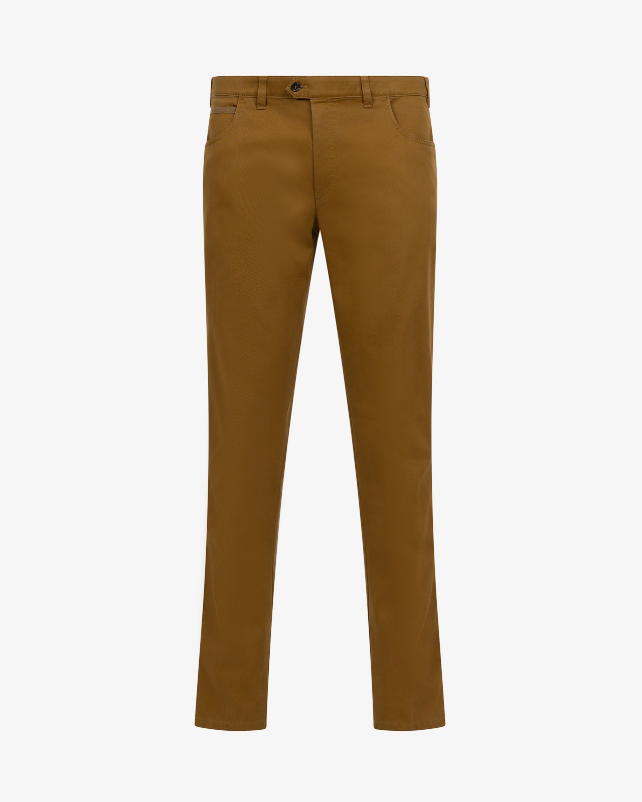 Pantalon chino grande taille jaune