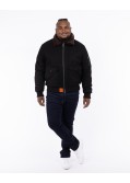Blouson Douglas grande taille noir