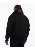 Blouson Douglas grande taille noir