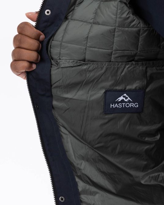 Imperméable 3 en 1 grande taille bleu marine