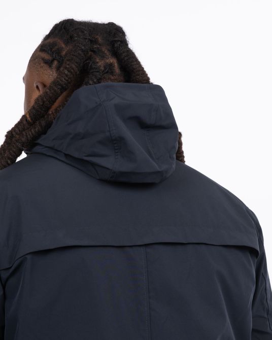 Imperméable 3 en 1 grande taille bleu marine