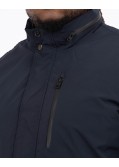 Imperméable 3 en 1 grande taille bleu marine