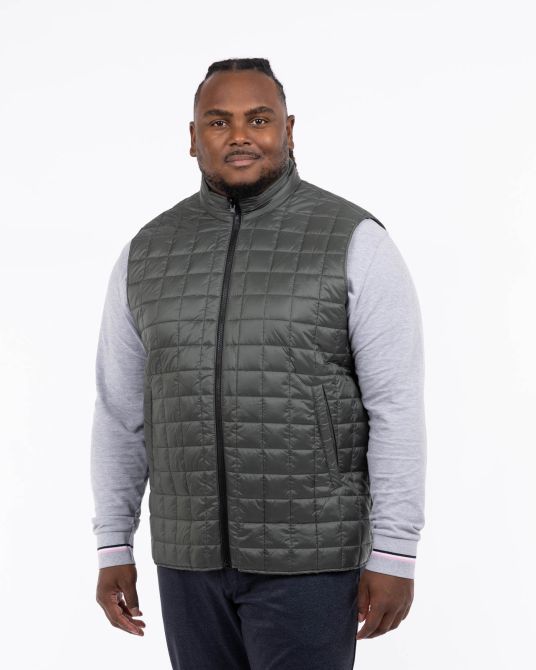 Imperméable 3 en 1 grande taille bleu marine