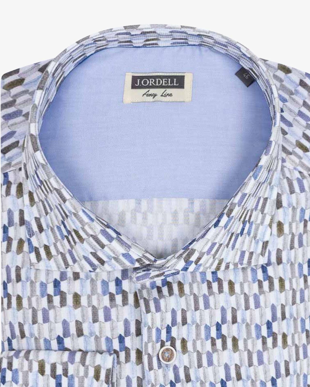 Chemise pour homme grand bleu