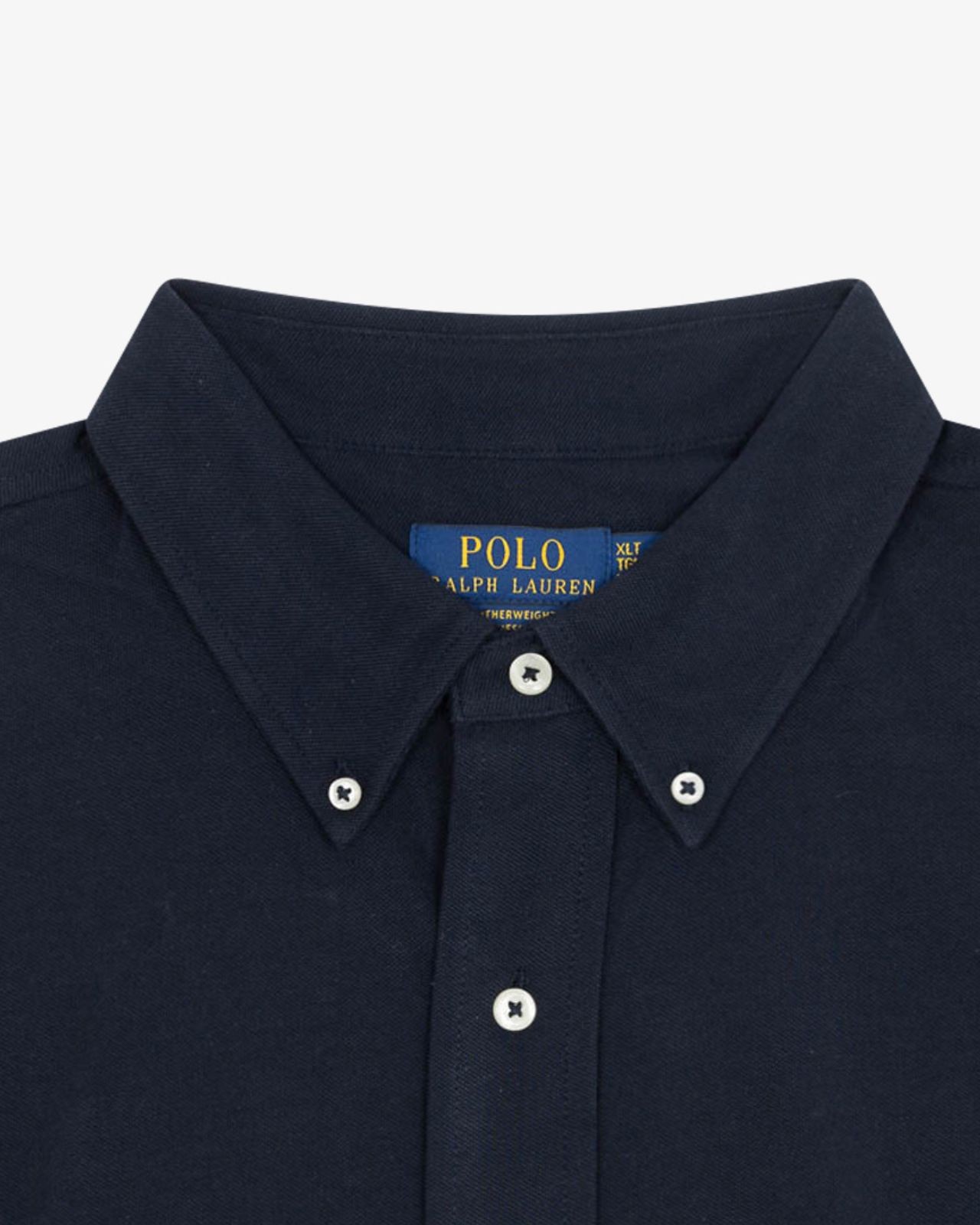 Chemise en maille piqué pour homme grand bleu marine