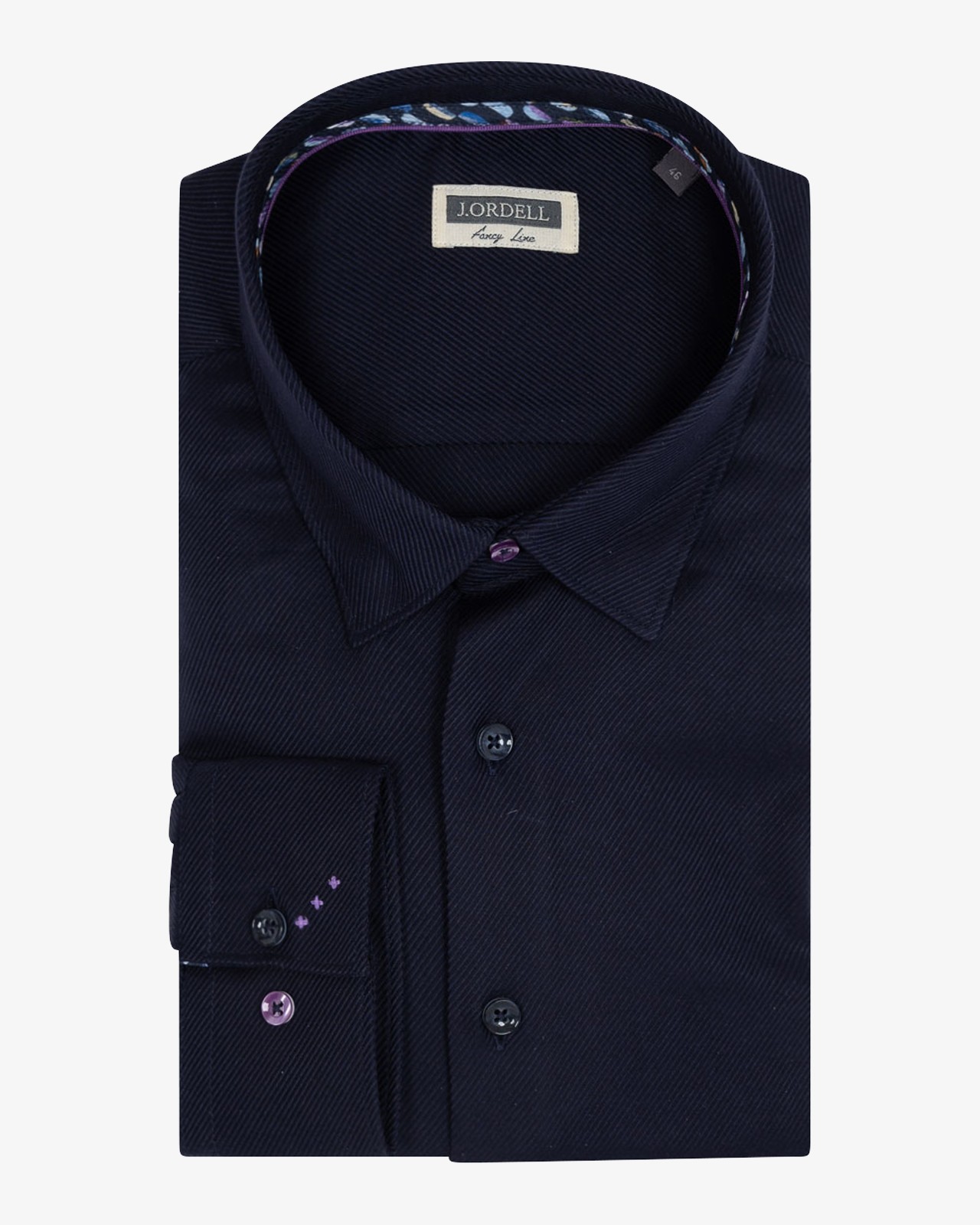Chemise grande taille bleu marine