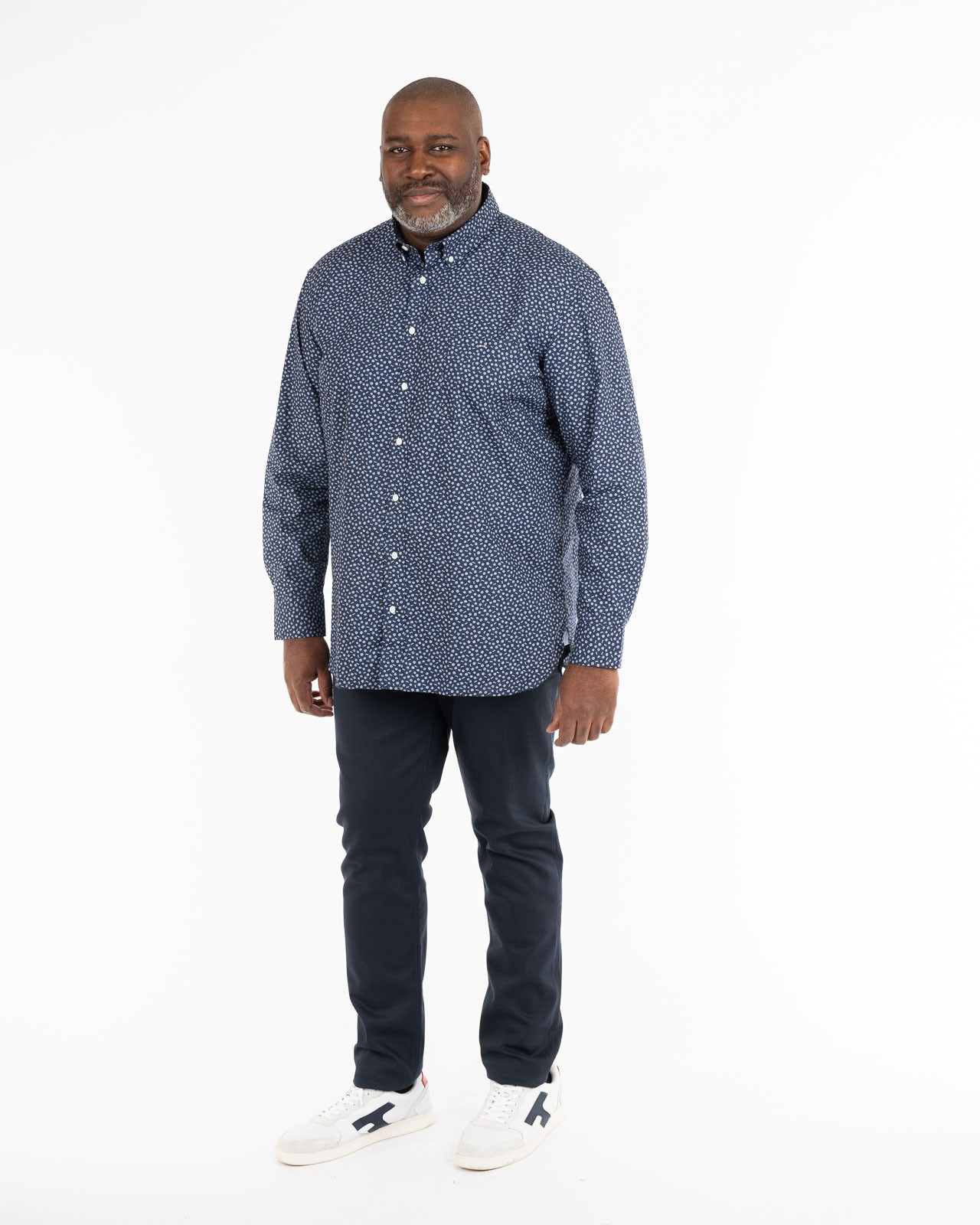 Jean 5 poches pour homme grand bleu marine