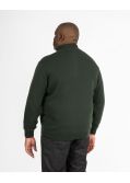 Pull cachemire grande taille vert foncé
