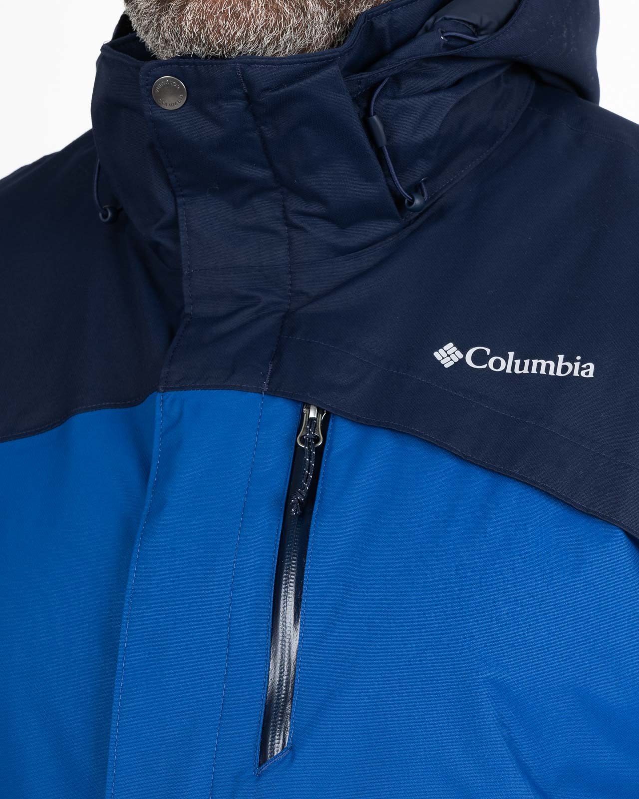 Blouson de ski Last Tracks grande taille bleu marine