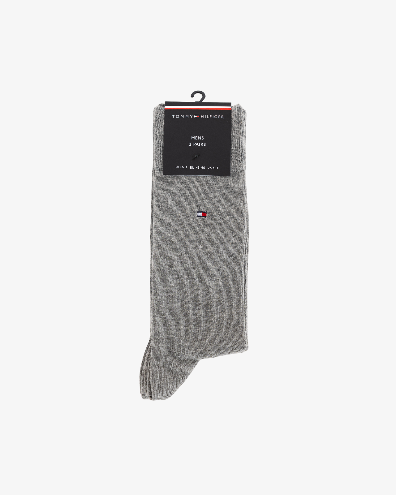 Pack de 2 paires de chaussettes grande taille gris