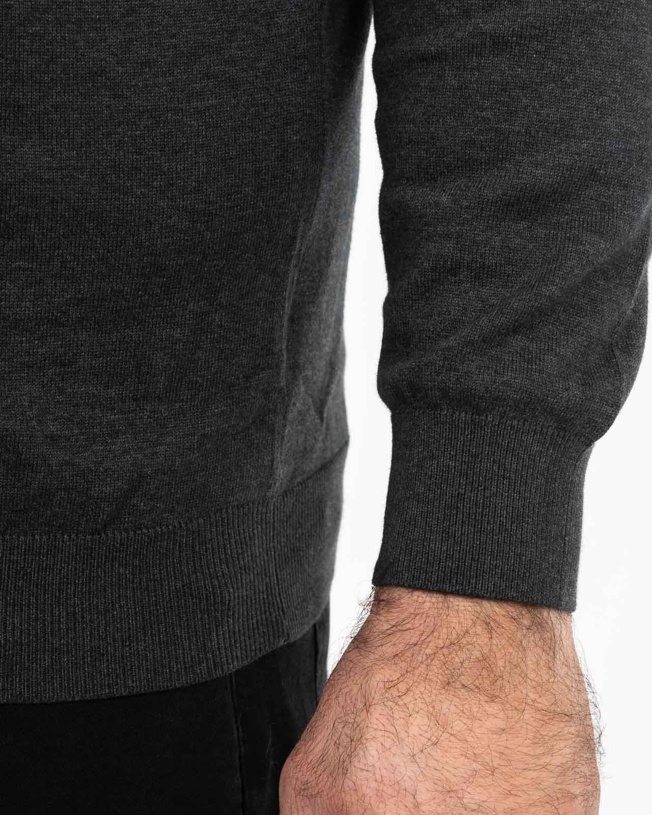 Gilet zippé en coton grande taille gris