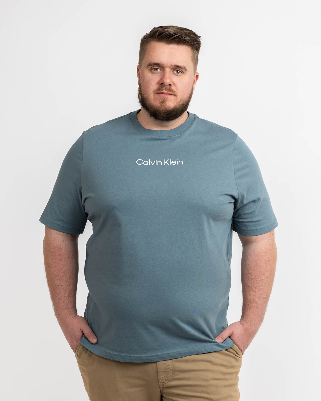 T-shirt grande taille vert amande