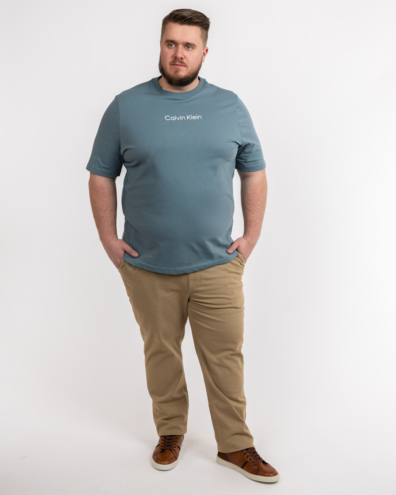 T-shirt grande taille vert amande