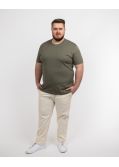 T-shirt grande taille vert kaki