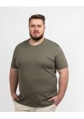 T-shirt grande taille vert kaki